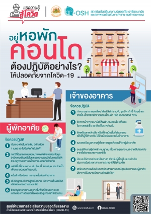 อยู่หอพัก-คอนโด ต้องปฏิบัติอย่างไรให้ปลอดภัยจากโควิด-19