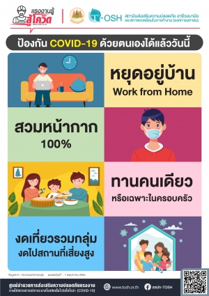 ป้องกัน COVID-19 ด้วยตนเองได้แล้ววันนี้