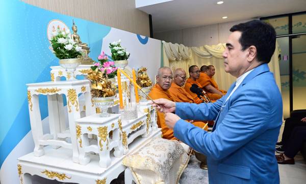 สสปท.จัดพิธีทำบุญวันคล้ายวันสถาปนา ครบรอบปีที่ 10 การจัดตั้ง