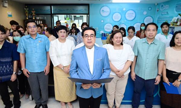 ผู้อำนวยการ สสปท. ประกาศปฏิญญาส่งเสริมคุณธรรมและและประกาศเจตนารมณ์การป้องกันปัญหาการคุกคามทางเพศ ประจําปี 2568