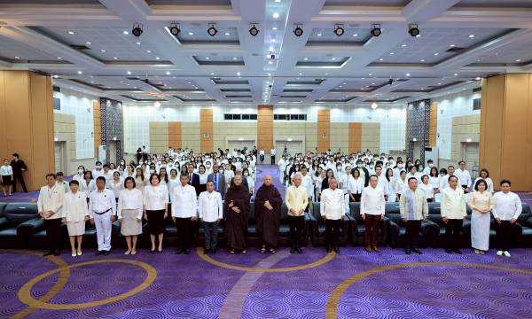 สสปท.เข้าร่วมโครงการเสริมสร้างคุณธรรมจริยธรรม และปฏิบัติธรรมถวายเป็นพระราชกุศล พระนางเจ้าฯ พระบรมราชินี