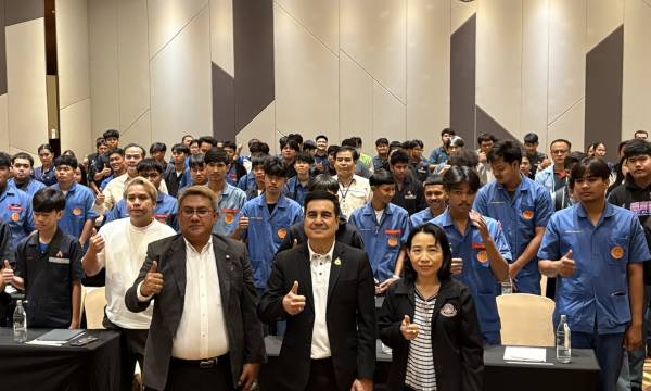 ผู้อำนวยการ สสปท. เปิดการสัมมนา เชิงวิชาการ หัวข้อ “มาตรการความปลอดภัยในสถานประกอบกิจการ สู่ความปลอดภัยทางถนน (จุดเสี่ยง) รุ่น 1