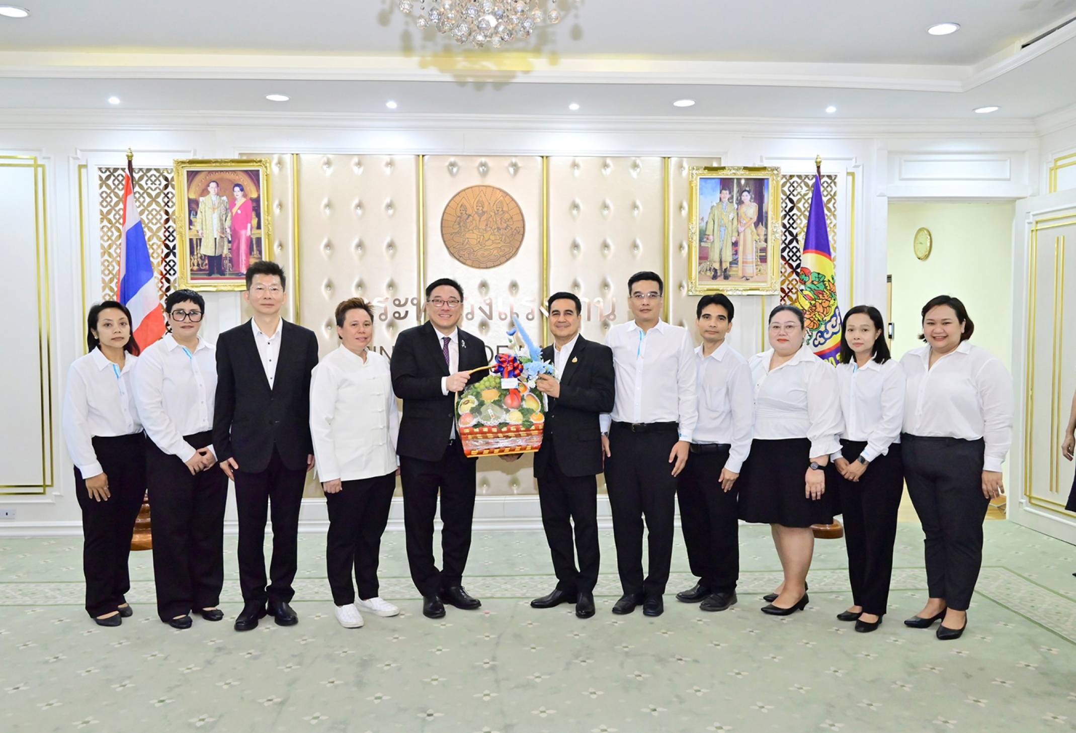 ผู้อำนวยการ สสปท. ร่วมให้การต้อนรับ นายจุลพันธ์ อมรวิวัฒน์ ในโอกาสเข้ารับตำแหน่งรัฐมนตรีว่าการกระทรวงแรงงาน