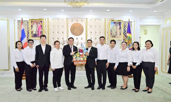 ผู้อำนวยการ สสปท. ร่วมให้การต้อนรับ นายจุลพันธ์ อมรวิวัฒน์ ในโอกาสเข้ารับตำแหน่งรัฐมนตรีว่าการกระทรวงแรงงาน