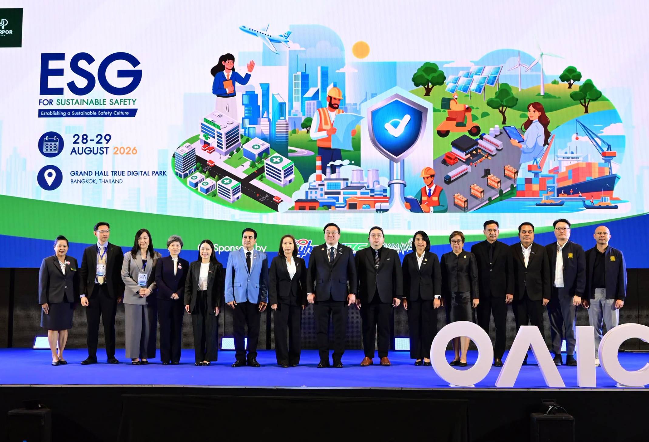 “จุลพันธ์” ชู ESG–AI ยกระดับความปลอดภัยแรงงาน  เปิดเวที OAIC 2026 ดันไทยสู่ “วัฒนธรรมความปลอดภัยที่ยั่งยืน”