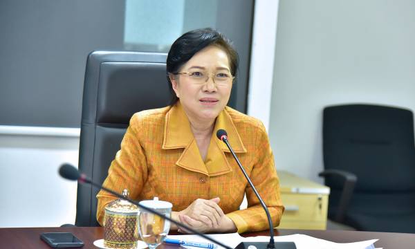 ผู้อำนวยการ สสปท. นำเสนอแผนงานและแนวทางการจัดตั้งหน่วยจัดการบริหารทุนด้านความปลอดภัยฯ ร่วมกับ สอวช. และ สกสว.