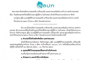 รับสมัครบุคคลทั่วไปเพื่อจ้างเหมาปฏิบัติงานในตำแหน่งเจ้าหน้าที่ประสานงานโครงการจัดทำมาตรฐาน คู่มือ แนวปฏิบัติด้านความปลอดภัยฯ ประจำปีงบประมาณ 2566 จำนวน 1 อัตรา โดยเฉพาะเจาะจง